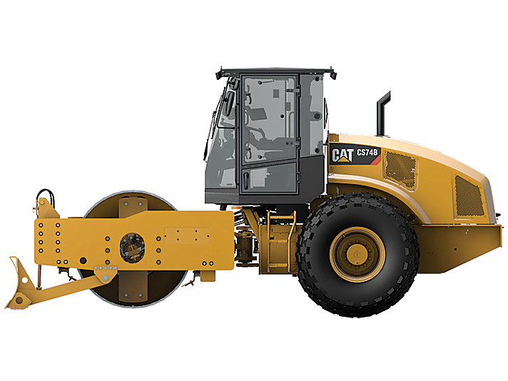 Compacteur monocylindrique Caterpillar CS74B
